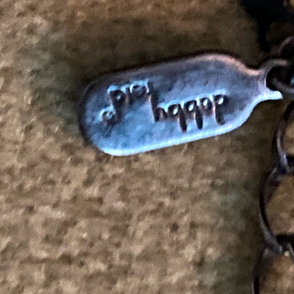 Danny Reid red crystal necklace, 16”-18” - Picture 4 of 4